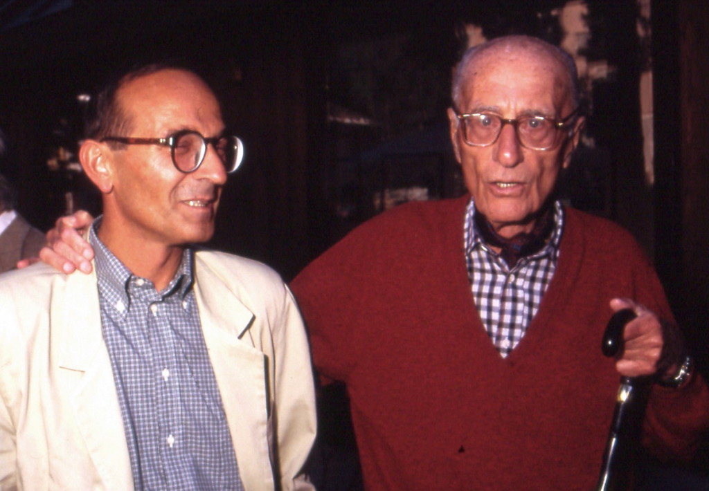 Paolo Granzotto e Indro Montanelli