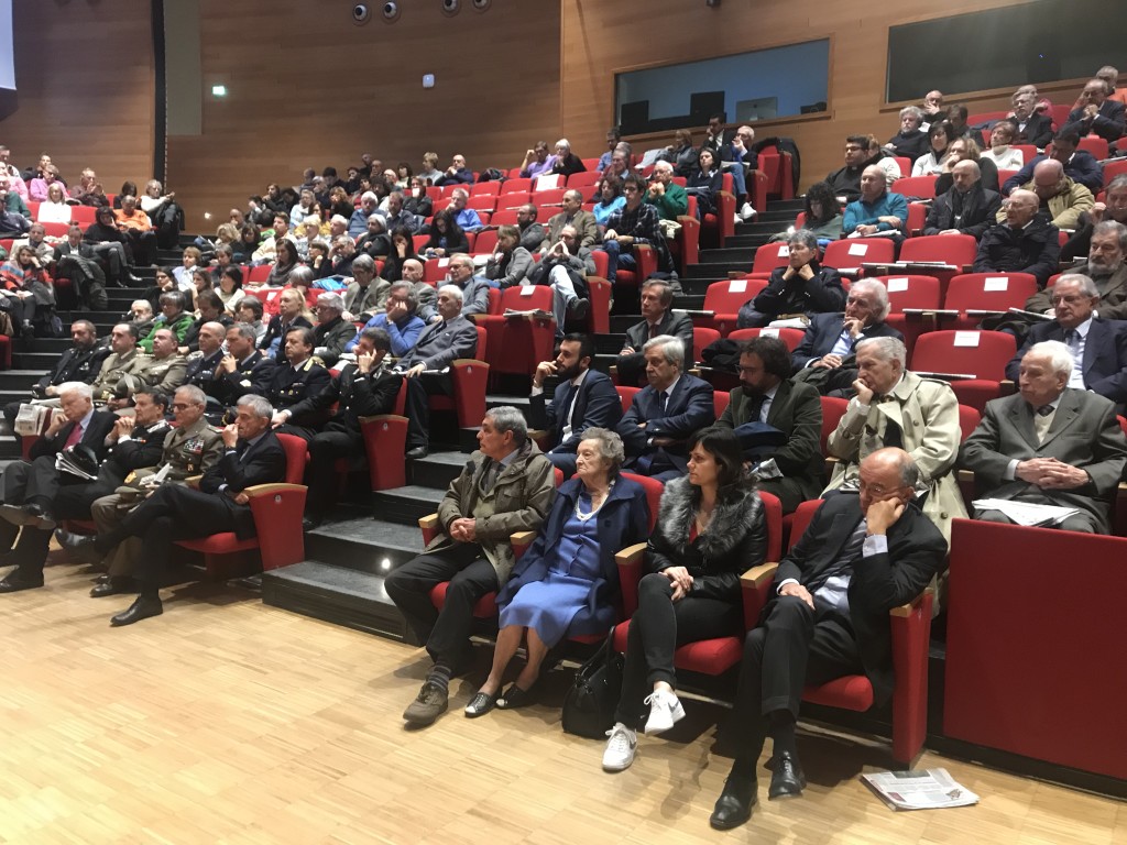 Il pubblico intervenuto oggi a Torino per omaggiare Carlo Casalegno